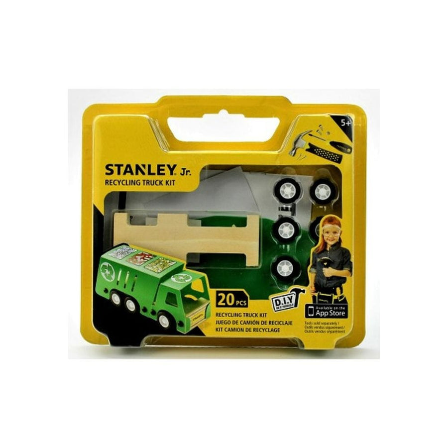 Stanley Jr. - Camion de recyclage à construire PASSE-TEMPS - Jouets - Jouets Construction