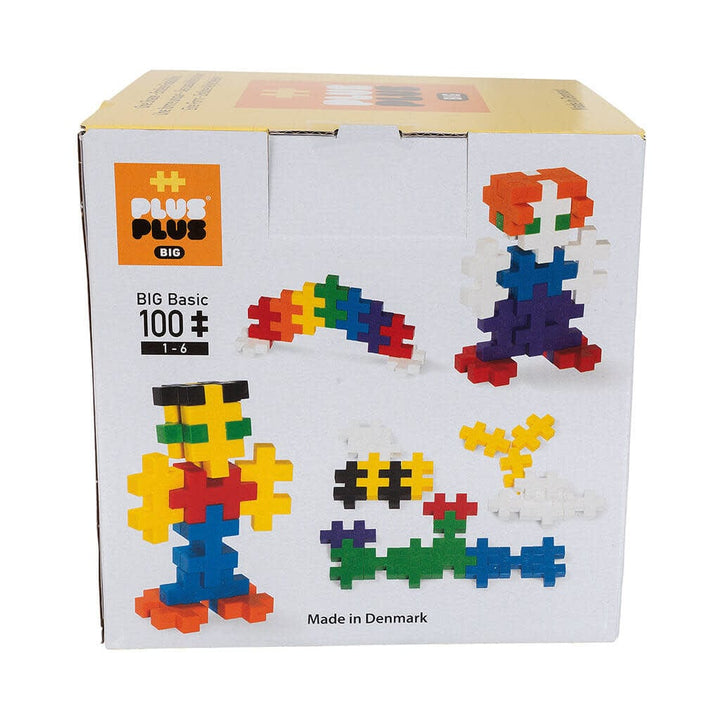 Plus Plus - BIG Basic - 100 pièces PASSE-TEMPS - Jouets - Jouets Construction