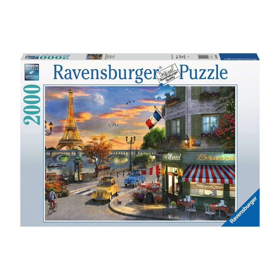 Puzzle 2000: Paris Sunset CASSE-TÊTE - 2000 morceaux