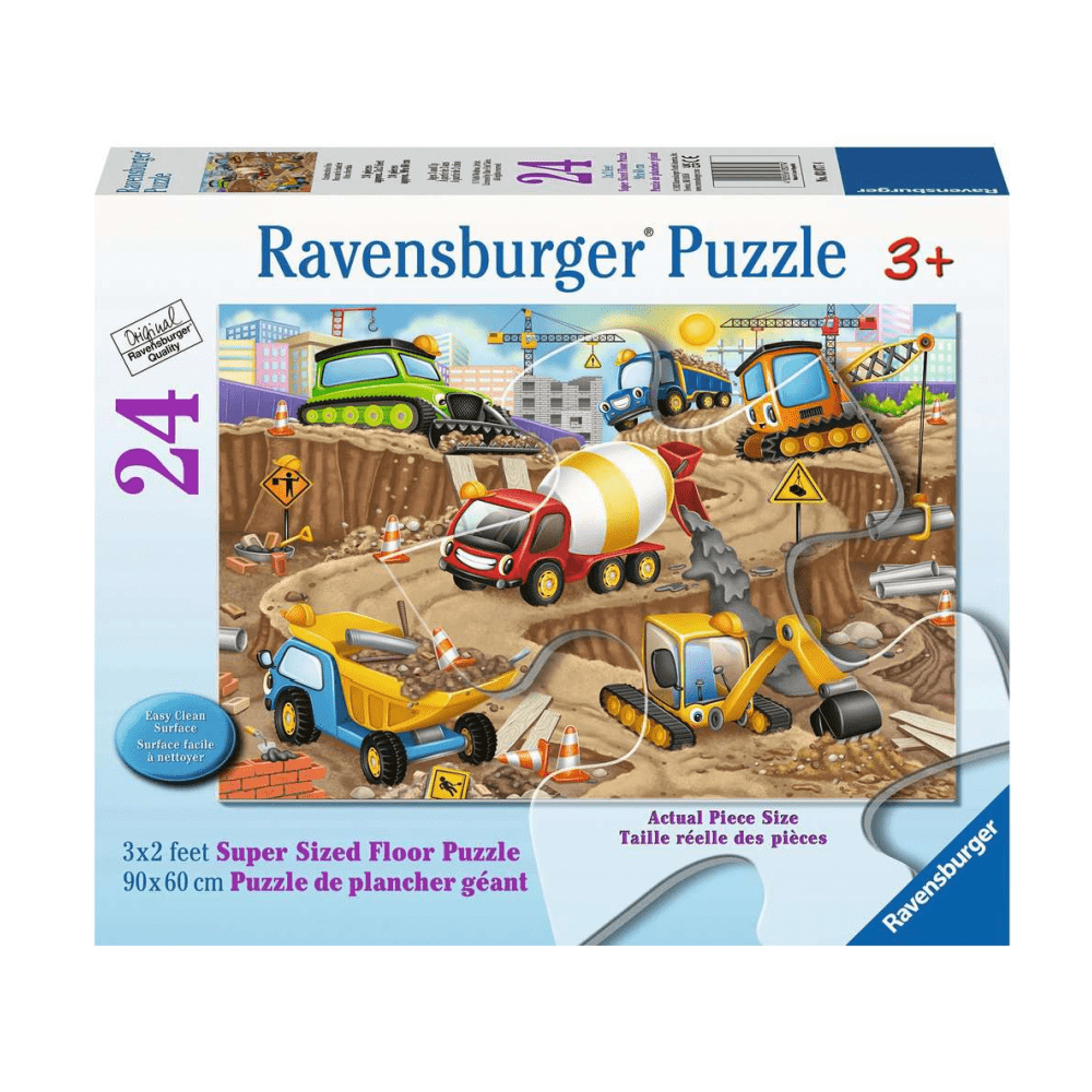 Puzzle 24: Construction Fun CASSE-TÊTE - 2 - 24 morceaux