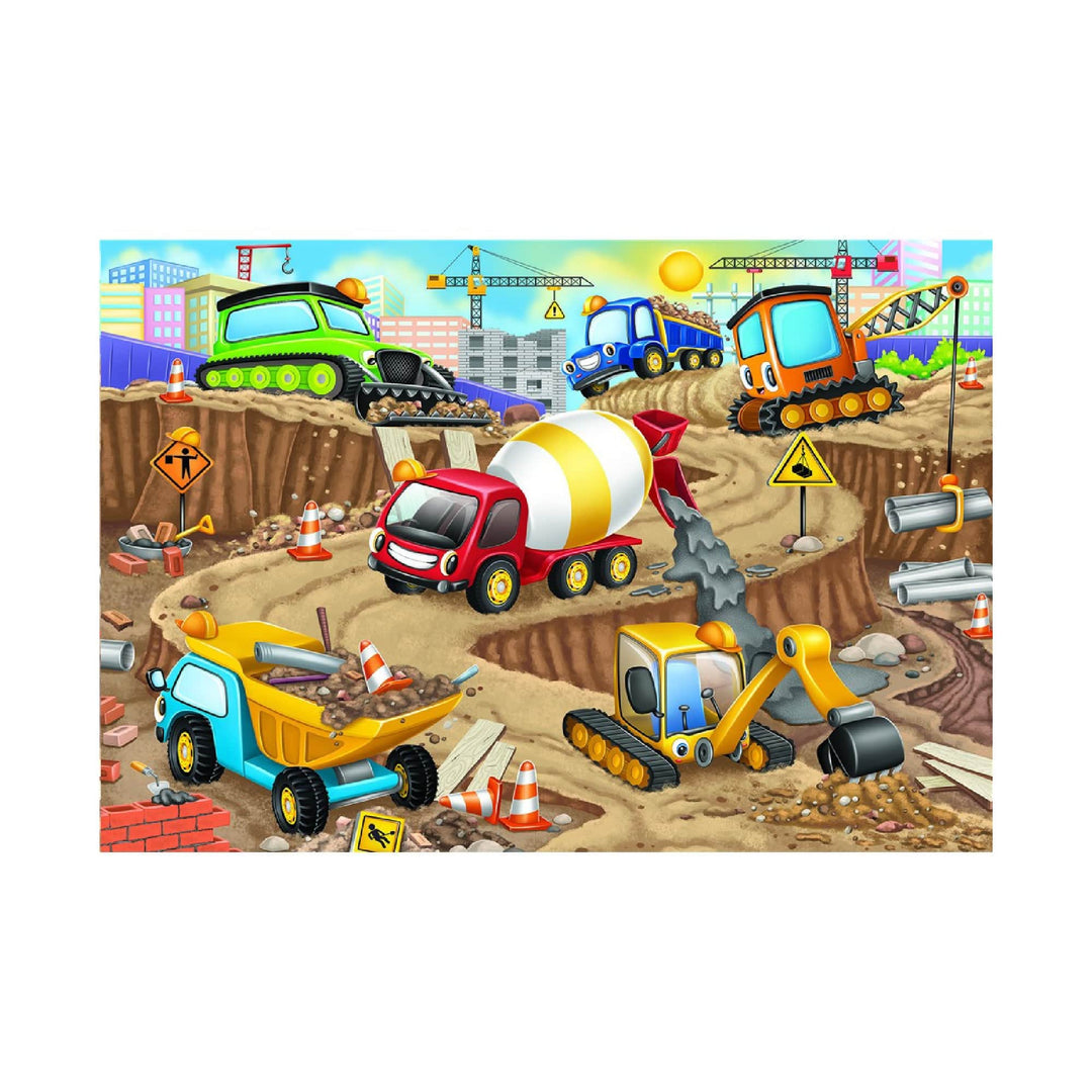 Puzzle 24: Construction Fun CASSE-TÊTE - 2 - 24 morceaux