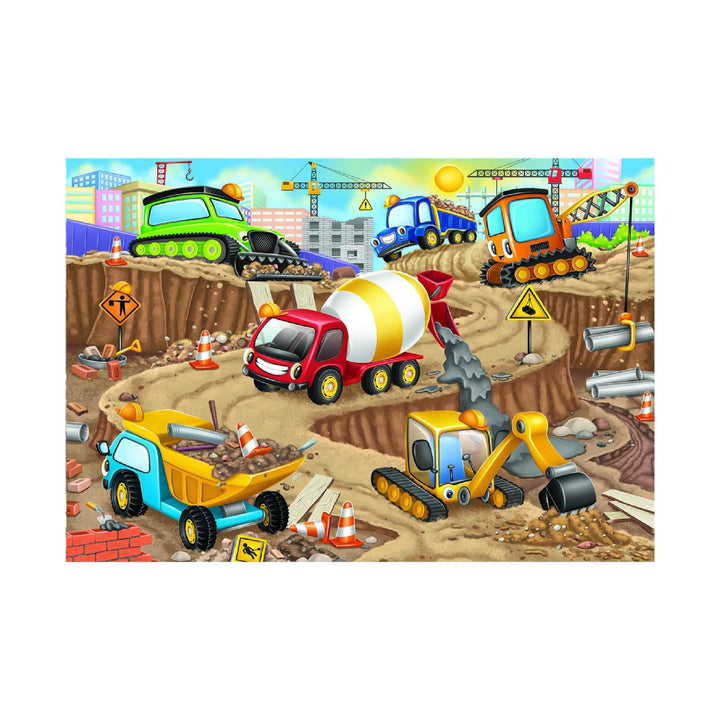 Puzzle 24: Construction Fun CASSE-TÊTE - 2 - 24 morceaux