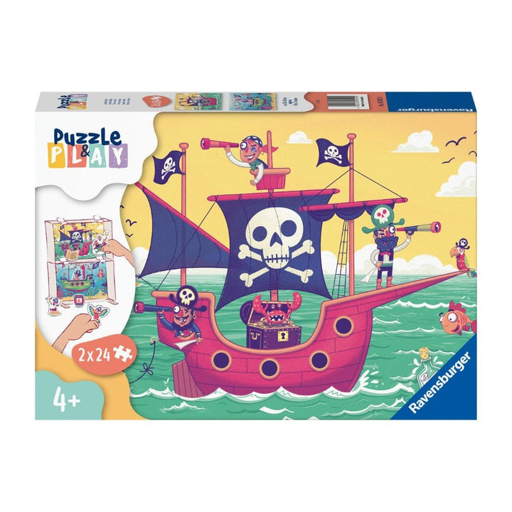 Puzzle 2x24:  Puzzle&Play Land in Sigh CASSE-TÊTE - 25-49 morceaux