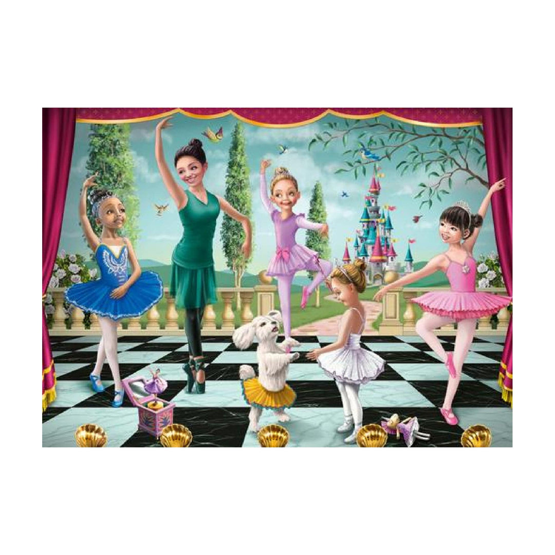 Puzzle 60: La répétition de ballet 60pcs CASSE-TÊTE - 50 - 99 morceaux