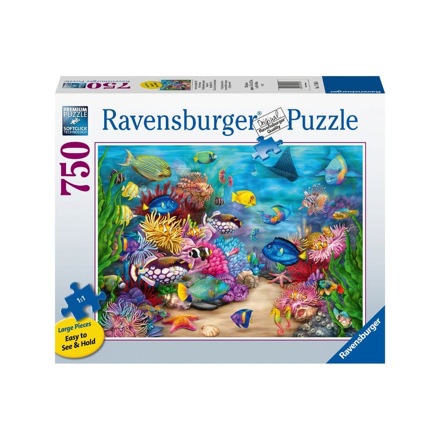 Puzzle 750: Tropical Reef Life CASSE-TÊTE - 600 - 900 morceaux