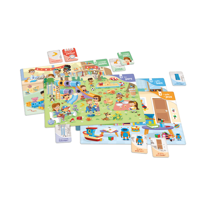 Qui cherche quoi, où, comment? (FR) JEUX - Éducatif