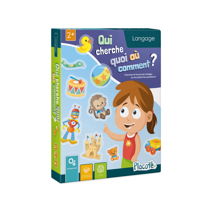 Qui cherche quoi, où, comment? (FR) JEUX - Éducatif