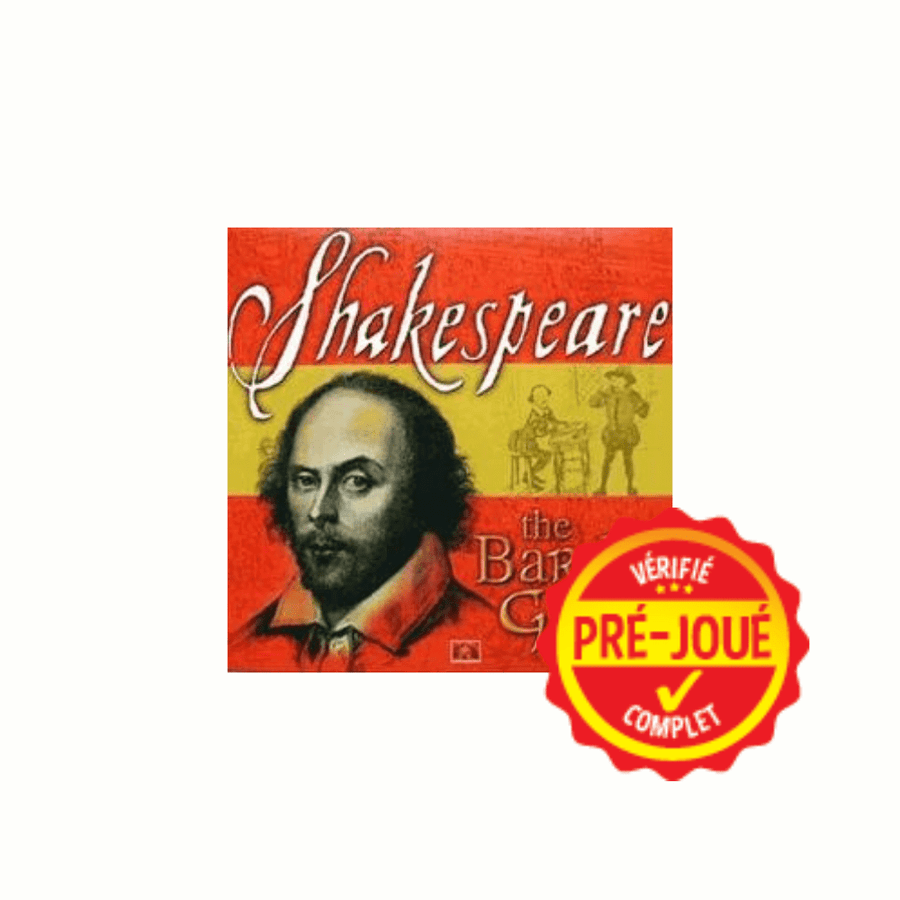 Shakespeare the Bard Game (pré-joué) (EN) BAZAR - Bazar - Stratégie
