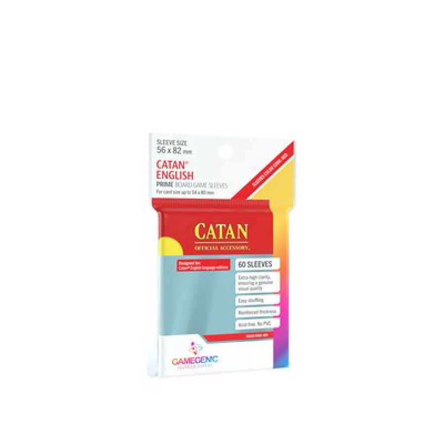 Sleeves: Prime Catan-Sized 56x82mm (60) Cartables et portfolios - Sleeves