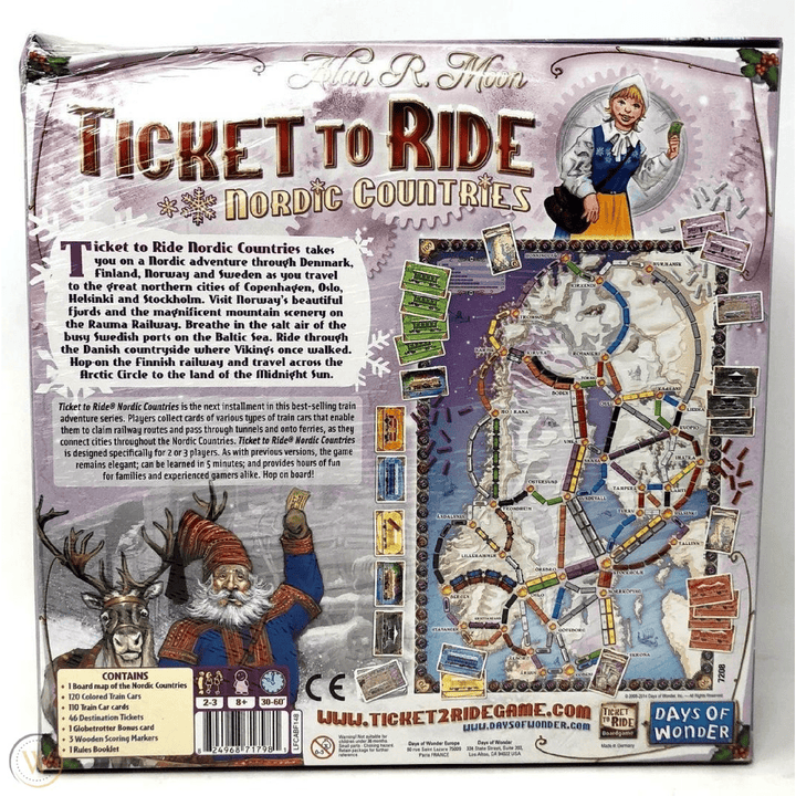 Ticket to Ride: Nordic Countries (EN) JEUX - Famille