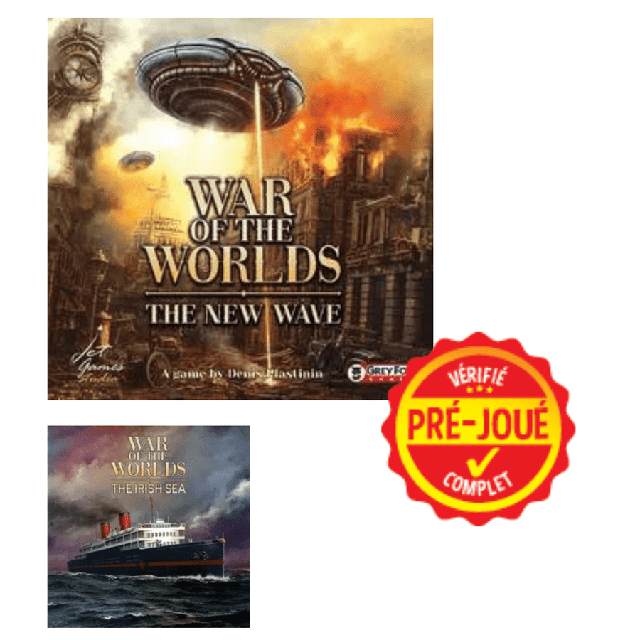 War of the worlds: The New Wave + Exp Irish sea (Pré-joué) (EN) BAZAR - Bazar - Stratégie