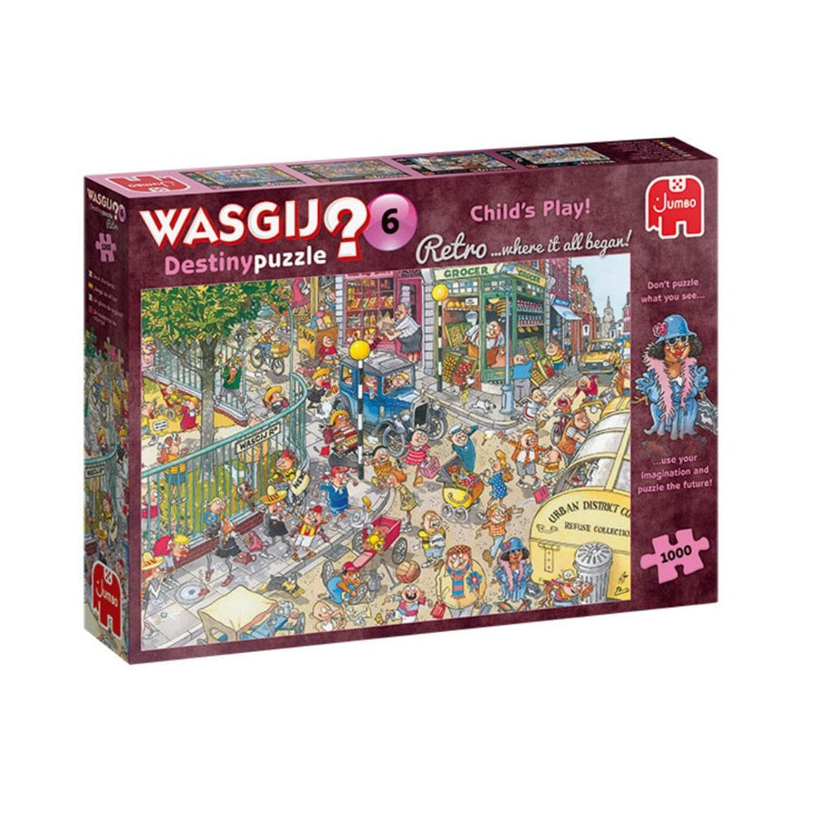 Wasgij - Destiny #6 - Jeux d'enfants! (1000 pcs) CASSE-TÊTE - 1000 morceaux