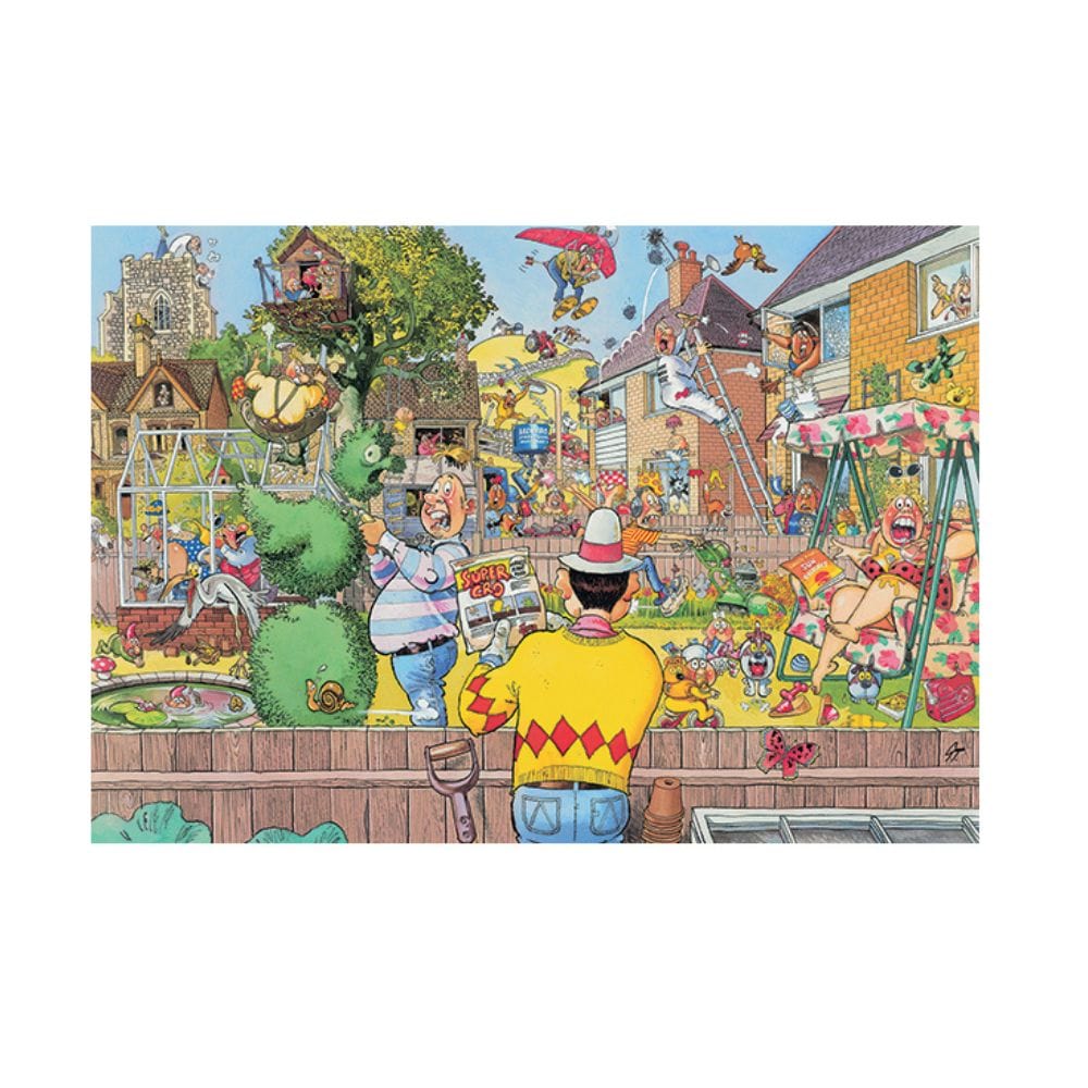 Wasgij - Retro #6 - Croissance extra-rapide | Blooming Marvellous! (1000 pcs) CASSE-TÊTE - 1000 morceaux