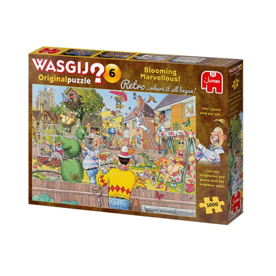 Wasgij - Retro #6 - Croissance extra-rapide | Blooming Marvellous! (1000 pcs) CASSE-TÊTE - 1000 morceaux