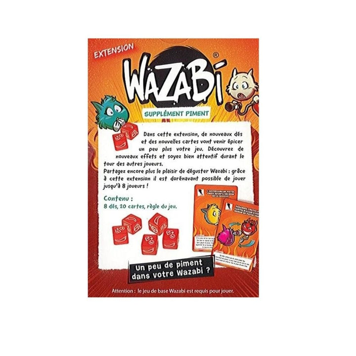 Wazabi - Ext. Supplément Piment (FR) JEUX - Famille
