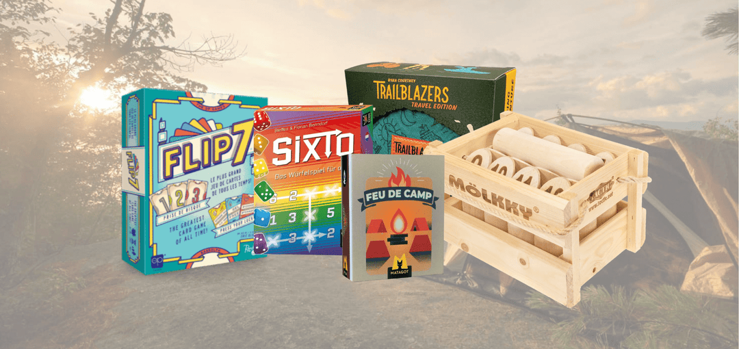 Jeux de société à apporter en camping