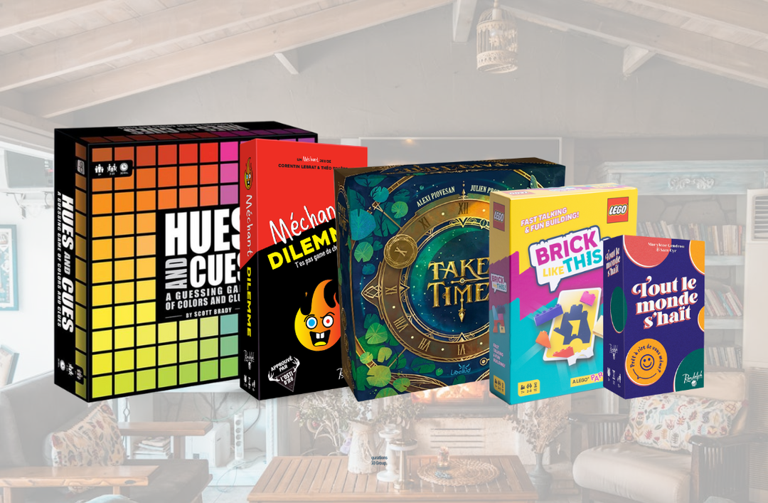 5 jeux parfaits pour vos soirées entre amis