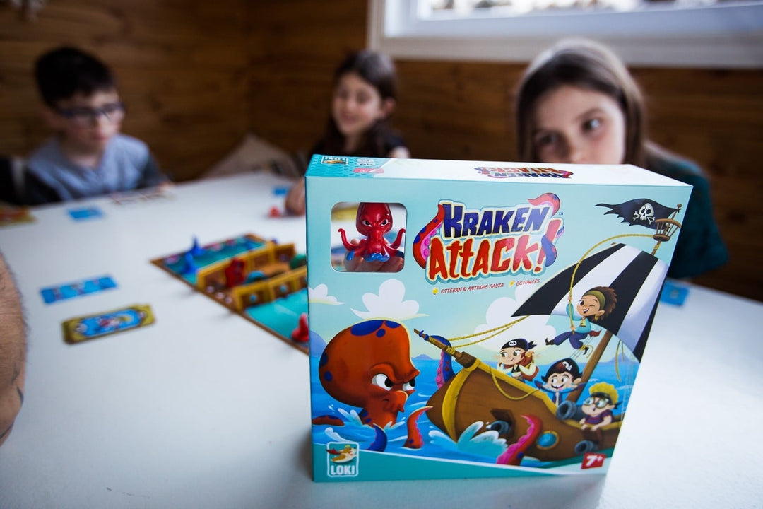 Kraken Attack, le jeu coopératif parfait avec les enfants!