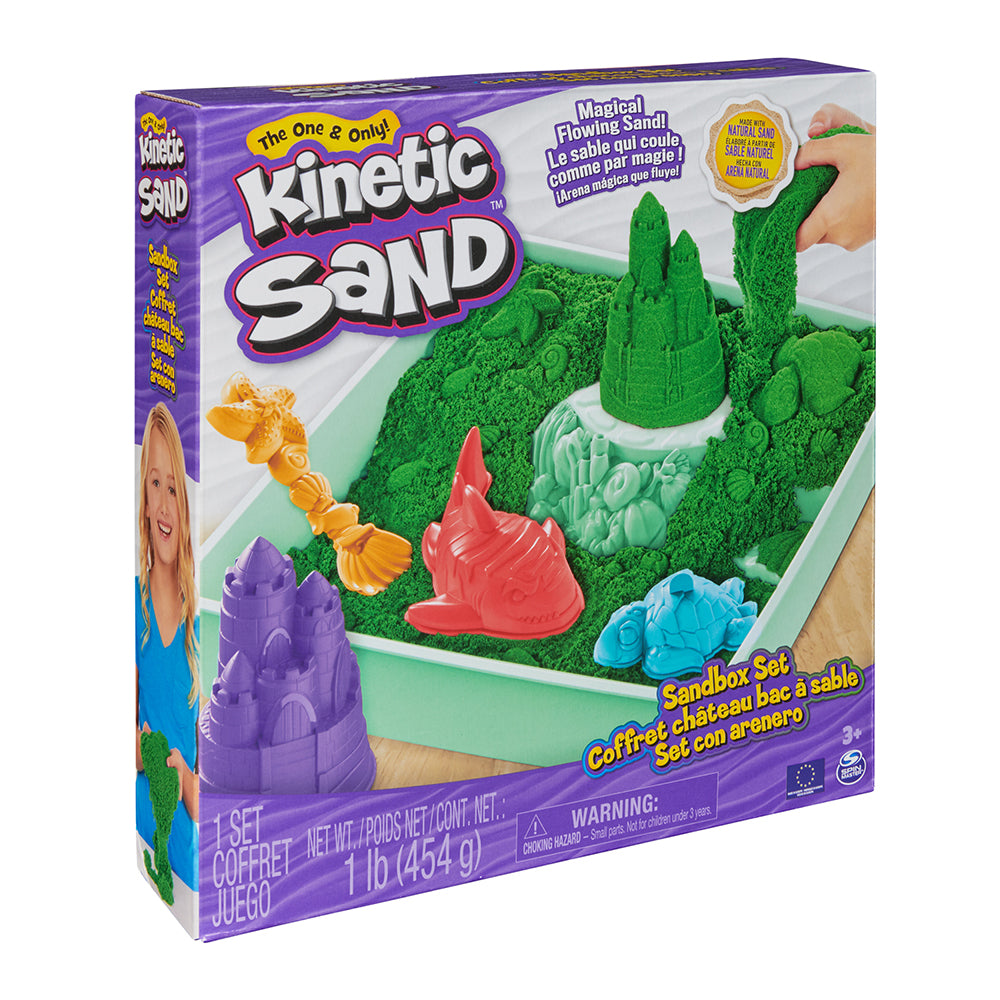 Kinetic Sand - Coffret château bac à sable