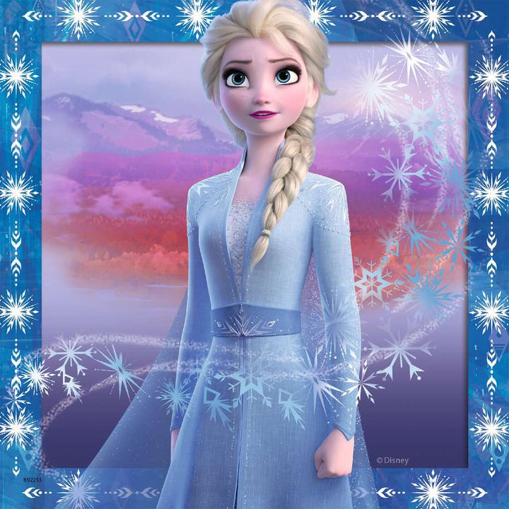 Puzzle Ravensburger Disney Frozen: Le voyage commence 3 x 49