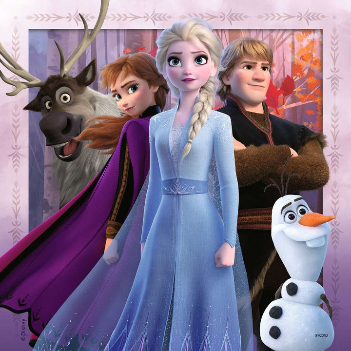 Puzzle Ravensburger Disney Frozen: Le voyage commence 3 x 49