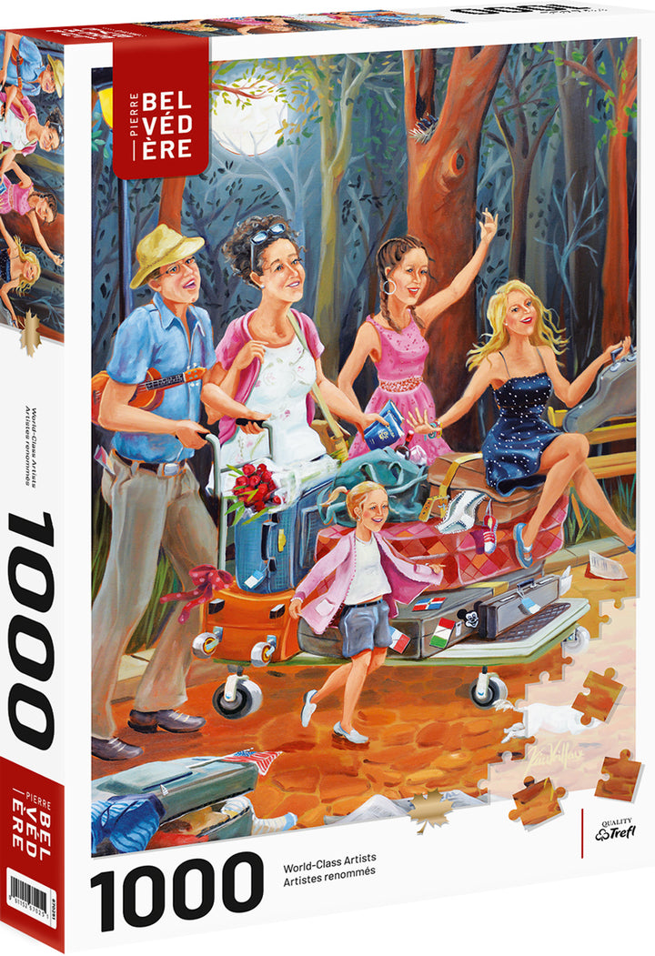 Puzzle 1000: Veilleux - Traveling family