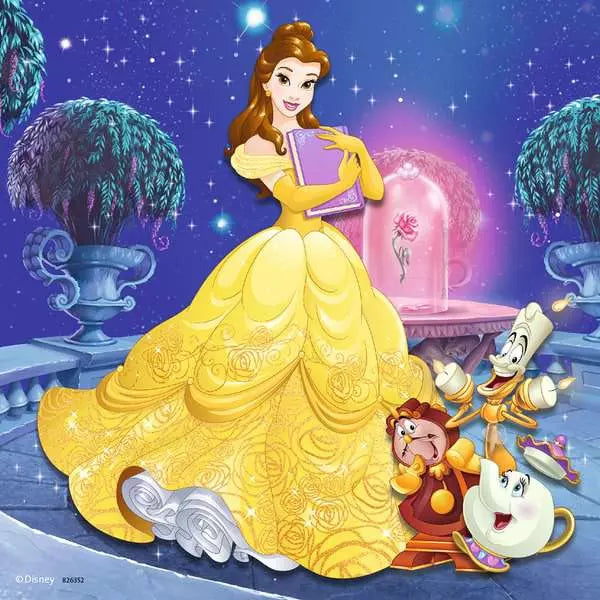 Puzzle 3 x 49: Les princesses Disney