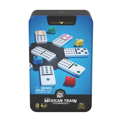 Jeu Dominos Double 12 dans une boîte en métal