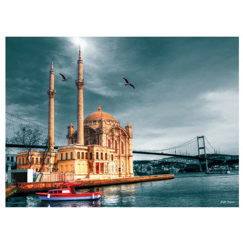 Puzzle 1000: Ortakoy Mosque  Nostalgia Anatolian