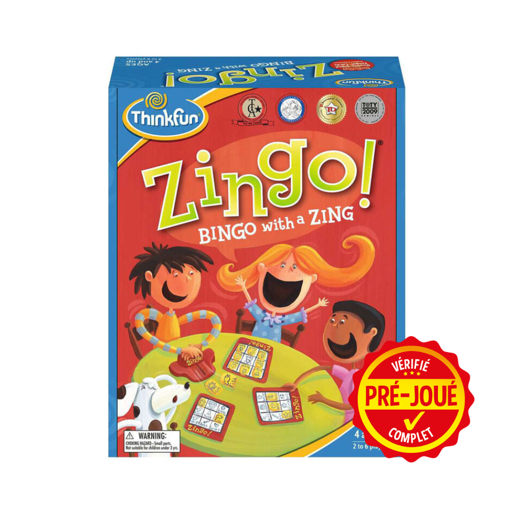 Zingo! Bingo with a zing (pré-joué) (EN)