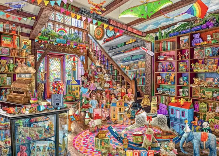Puzzle Ravensburger The Fantasy Toy Shop 1000 pcs - Achat en ligne