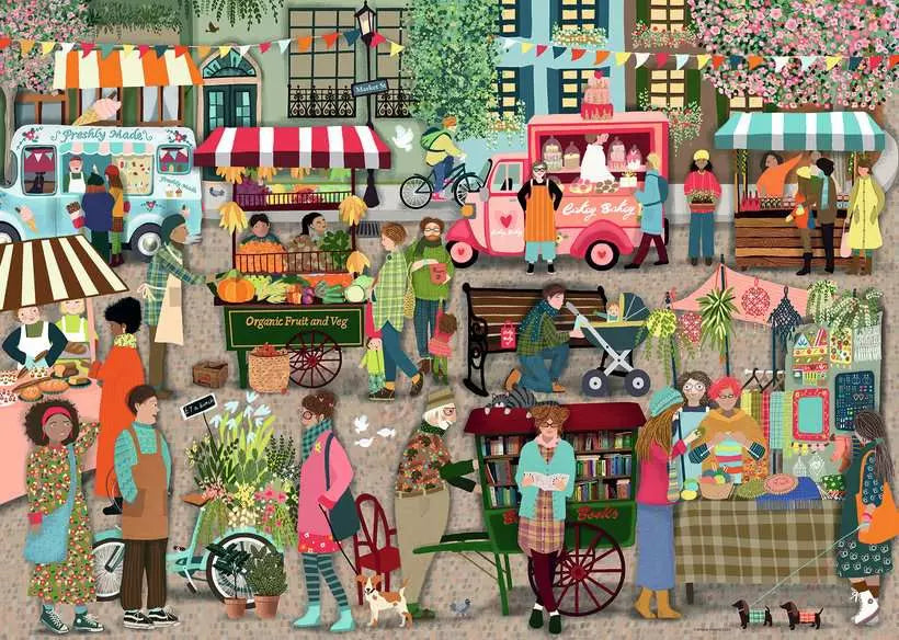 Puzzle Ravensburger Street Market 1000 pcs - Achat en ligne Canada