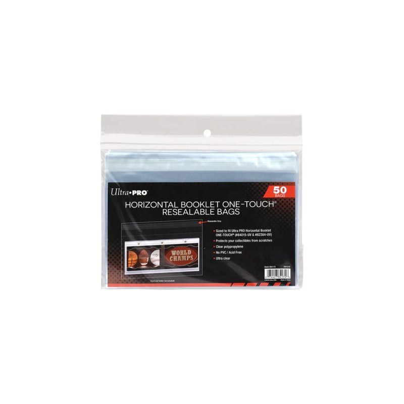 Horizontal Booklet One-Touch Resealable Bags
