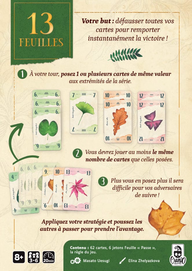 13 Feuilles (FR) JEUX - Famille