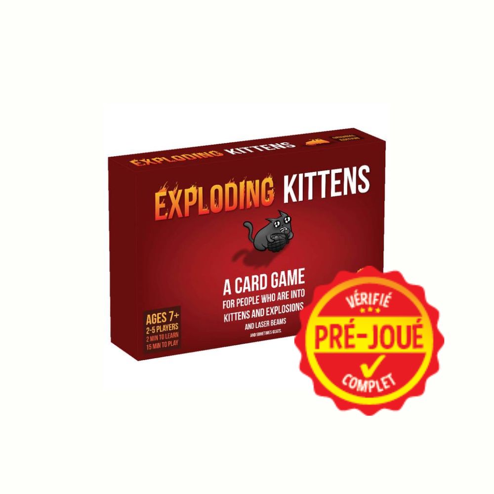 Exploding Kittens [pré-joué] (EN)