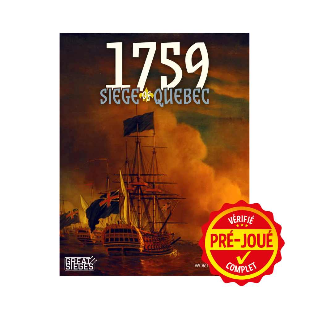 1759 Siege of Québec - second edition (pré-joué) (EN) BAZAR - Bazar - Stratégie