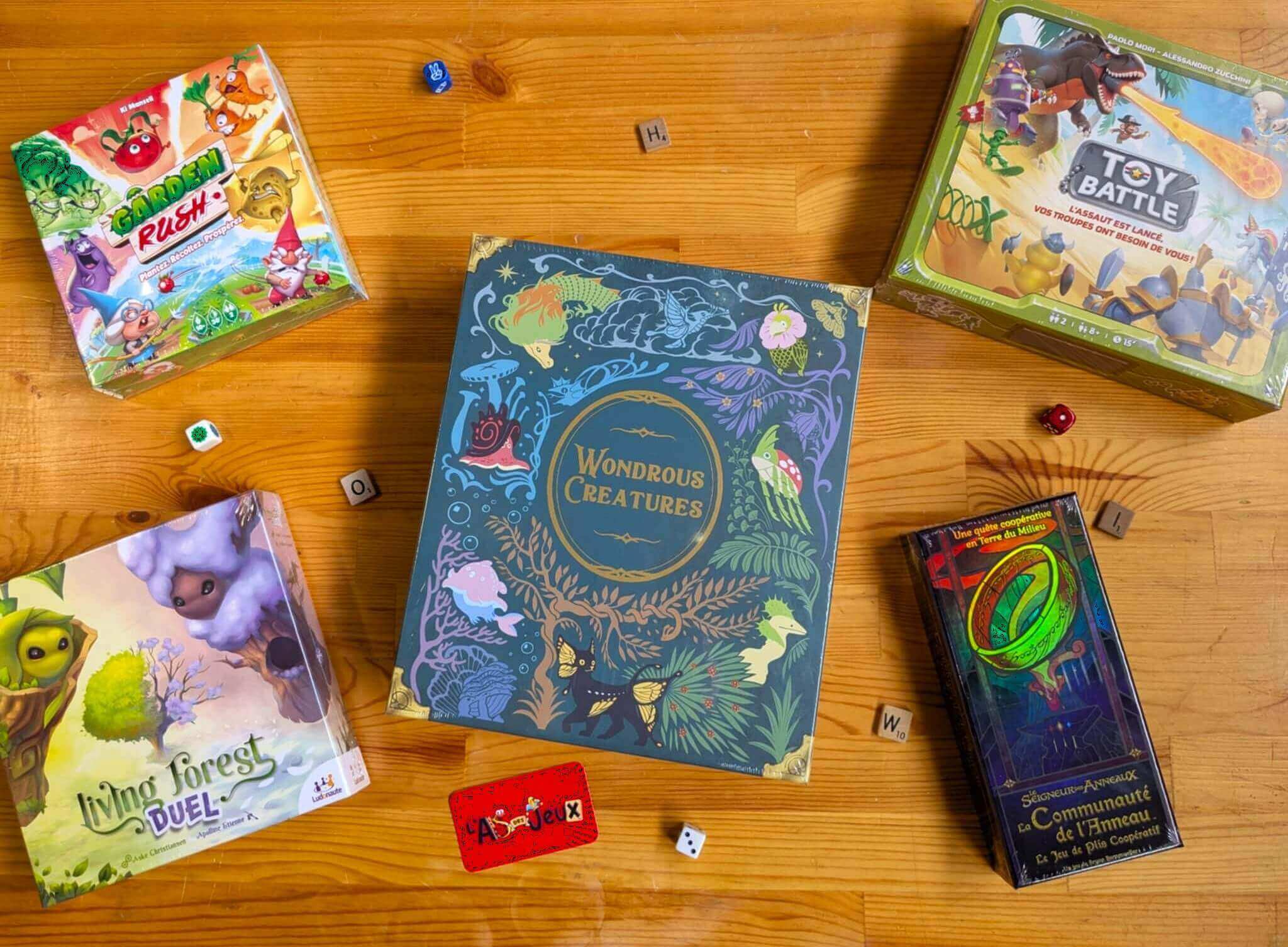 Jeux de société nouveautés du moment