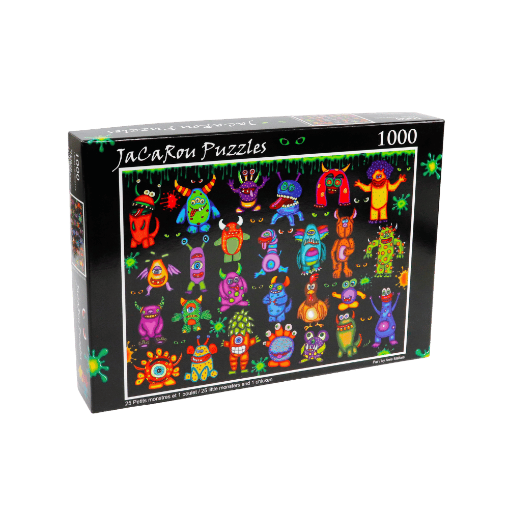 25 Petits Monstres … | 25 Little Monsters … (Puzzle 1000 pcs) CASSE-TÊTE - 1000 morceaux