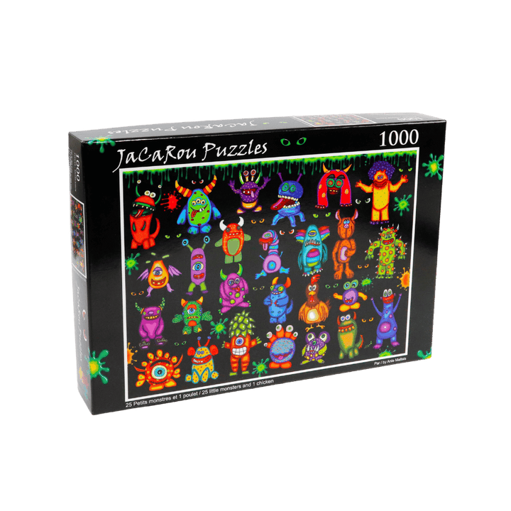 25 Petits Monstres … | 25 Little Monsters … (Puzzle 1000 pcs) CASSE-TÊTE - 1000 morceaux