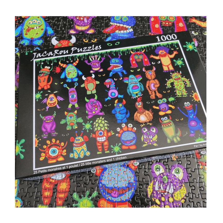 25 Petits Monstres … | 25 Little Monsters … (Puzzle 1000 pcs) CASSE-TÊTE - 1000 morceaux