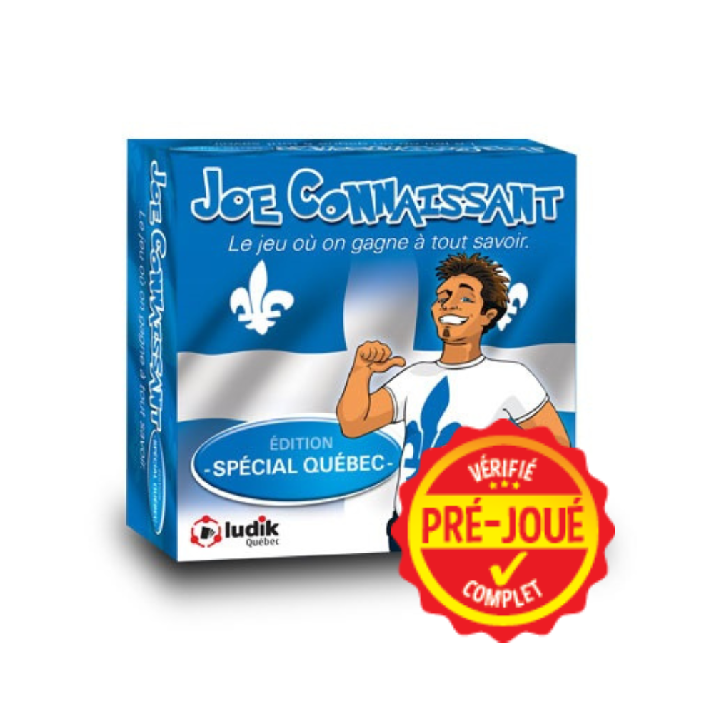 Joe connaissant: special Québec (pré-joué) (FR)