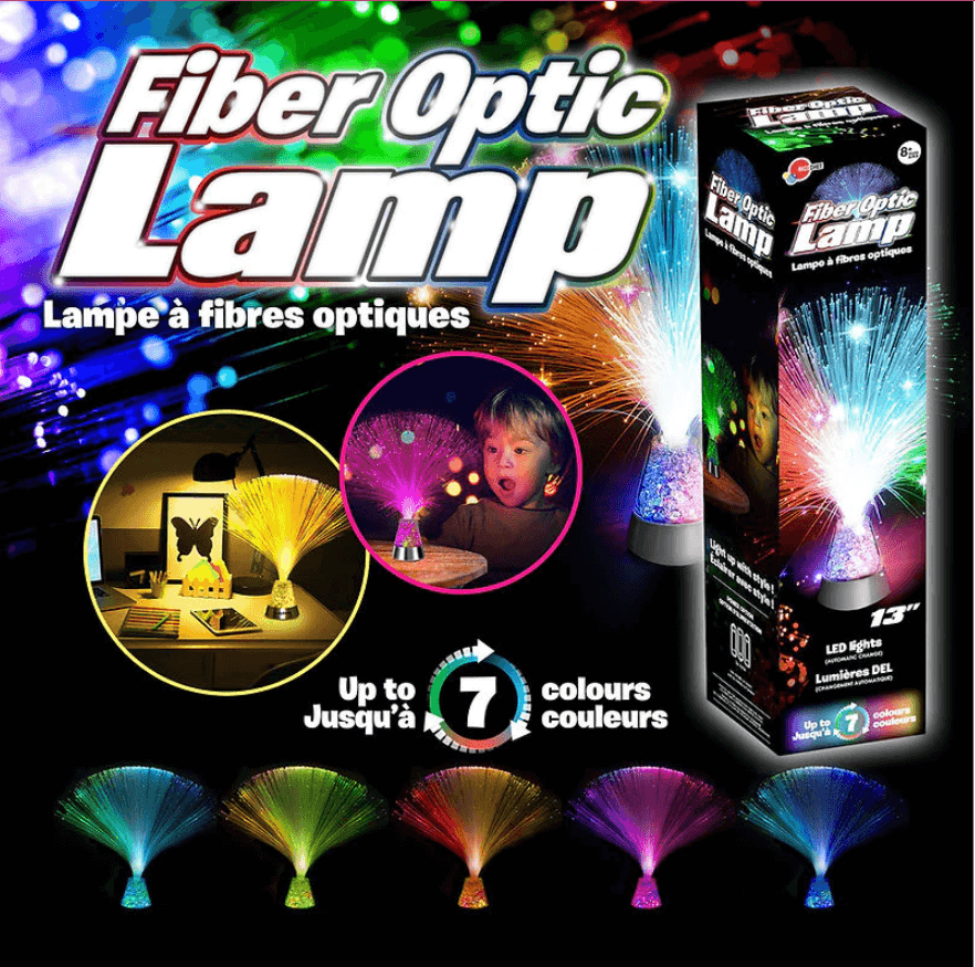 Lampe fibre optique 13"