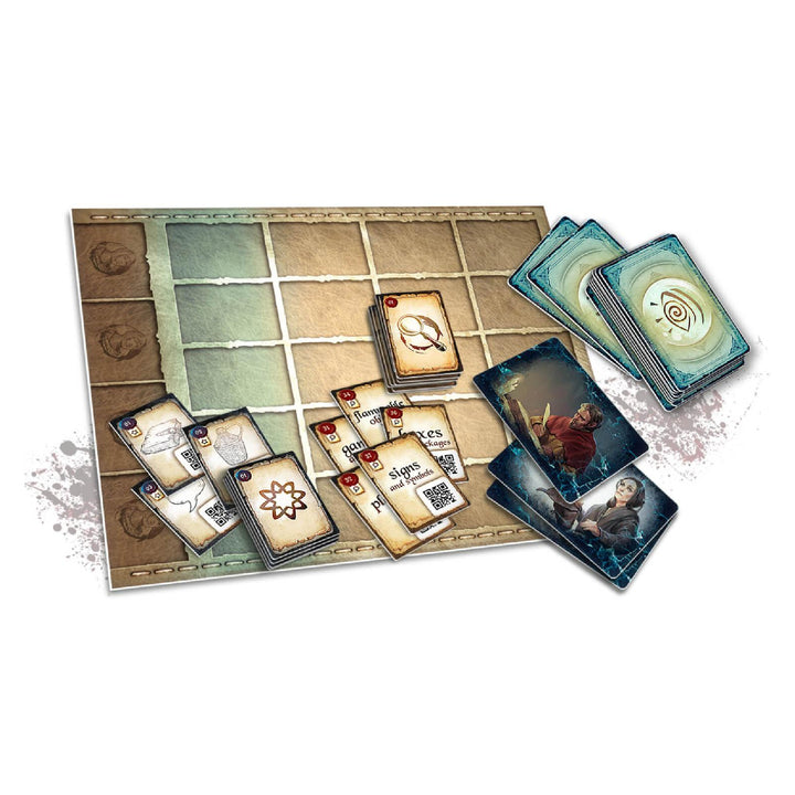 Chronicles of Crime - 1400, jeu de société coopératif d'enquêtes