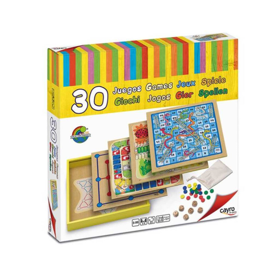 30 Jeux en bois: jeu de société | Achat en ligne