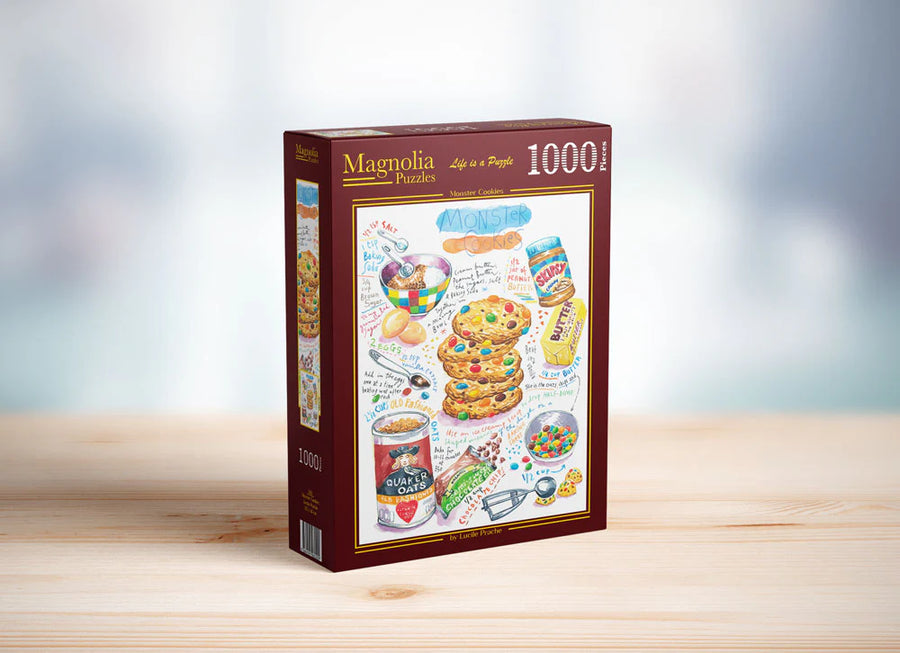 Puzzle Magnolia Monster Cookies 1000 pcs