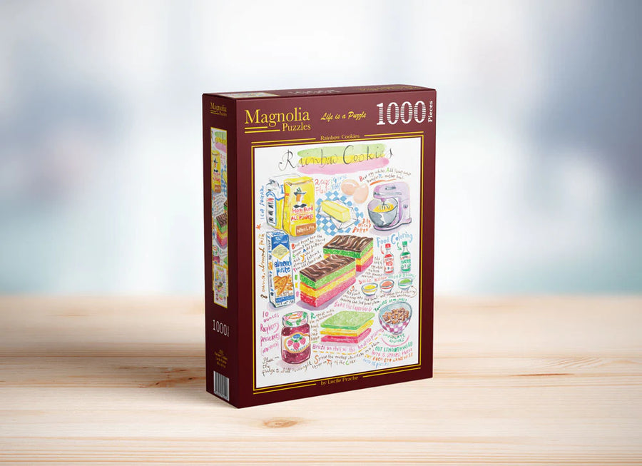 Puzzle Magnolia Rainbow Cookies 1000 pcs