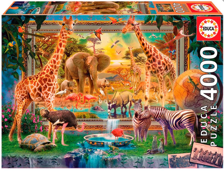 Puzzle 4000 - Retour de la savane