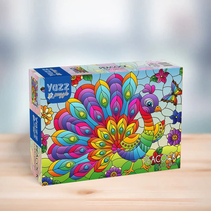Puzzle Yazz Peacock 1000 pcs - Achat en ligne