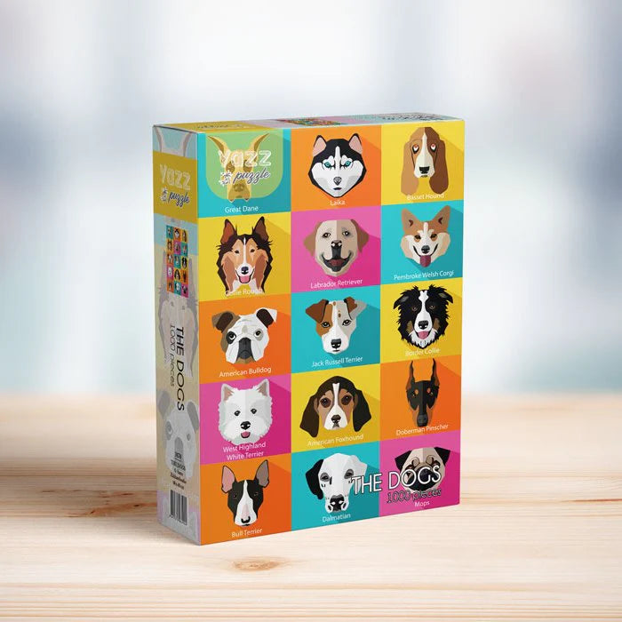 Puzzle Yazz The Dogs 1000 pcs - Achat en ligne
