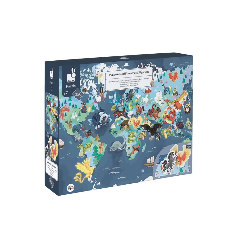 3D Éducationnel - Mythes et légendes (350 pc) CASSE-TÊTE - Casse-tête 3D